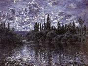 Claude Monet Bend in the Seine,near Vetheuil china oil painting artist